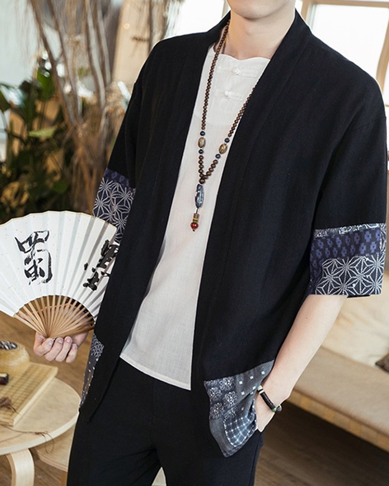 Y2K Grunge Black Kimono Jacket - Retro 90S Fashion, Summer Outfits, And Gothic Style