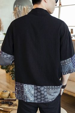 Y2K Grunge Black Kimono Jacket - Retro 90S Fashion, Summer Outfits, And Gothic Style