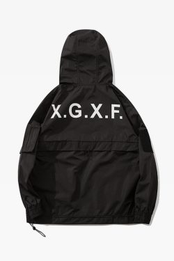 Y2K Grunge Black Techwear Jacket - 90S Fashion, Retro Style, Gothic Y2K, Summer Y2K Outfits