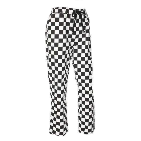 Y2K Grunge Black White Checkered Pants - 90S Retro Summer Outfit, Y2K Club & Party Fashion