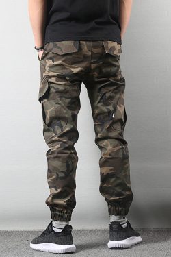 Y2K Grunge Camo Pants Streetwear - 90S Fashion, Retro Style, Y2K Summer Outfits