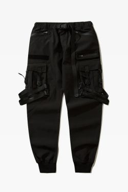 Y2K Grunge Cargo Pants - Retro 90S Techwear, Summer Y2K Outfits, Gothic Y2K Fashion