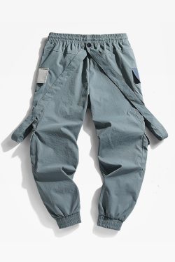 Y2K Grunge Cargo Pants With Straps - 90S Retro Summer Outfit, Y2K Fashion Essentials