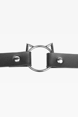 Y2K Grunge Cat Choker Necklace - Retro 90S Fashion, Gothic Y2K, Pastel Goth, Y2K Popstar