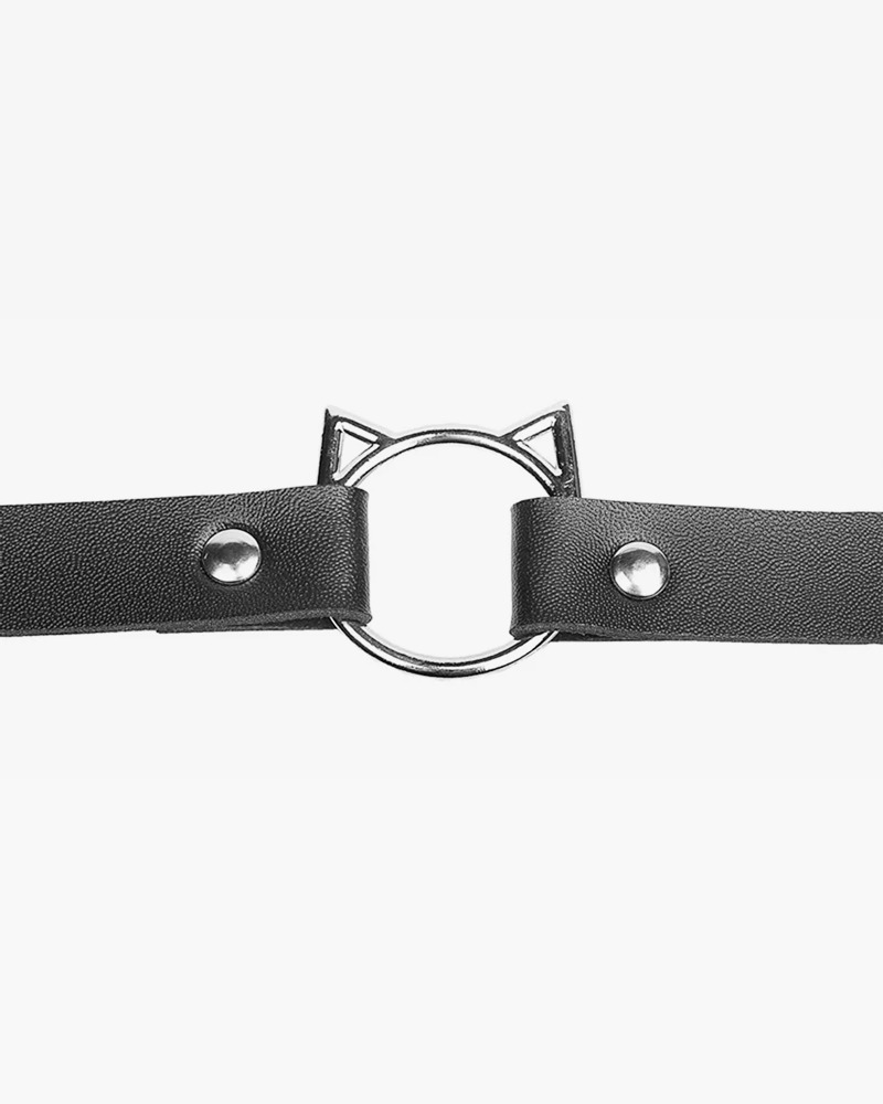 Y2K Grunge Cat Choker Necklace - Retro 90S Fashion, Gothic Y2K, Pastel Goth, Y2K Popstar Y2K Grunge Cat Choker Necklace - Retro 90S Fashion, Gothic Y2K, Pastel Goth, Y2K Popstar