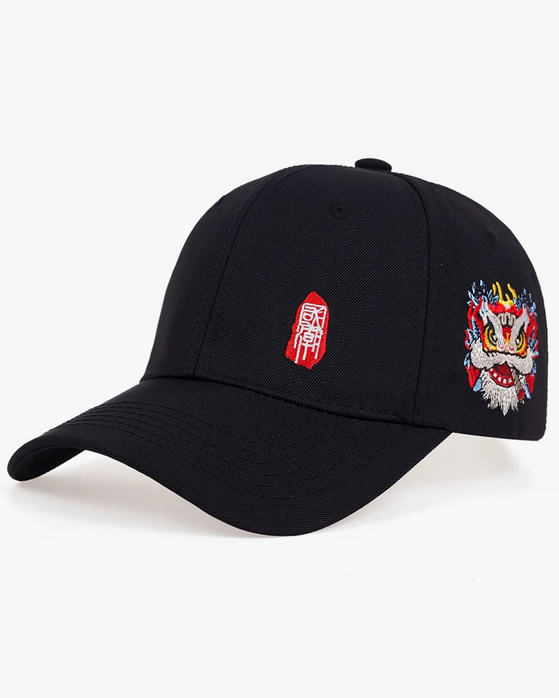 Y2K Grunge Chinese Dragon Baseball Cap - Retro 90S Fashion, Summer Y2K Outfits, Hip Hop Style Y2K Grunge Chinese Dragon Baseball Cap - Retro 90S Fashion, Summer Y2K Outfits, Hip Hop Style