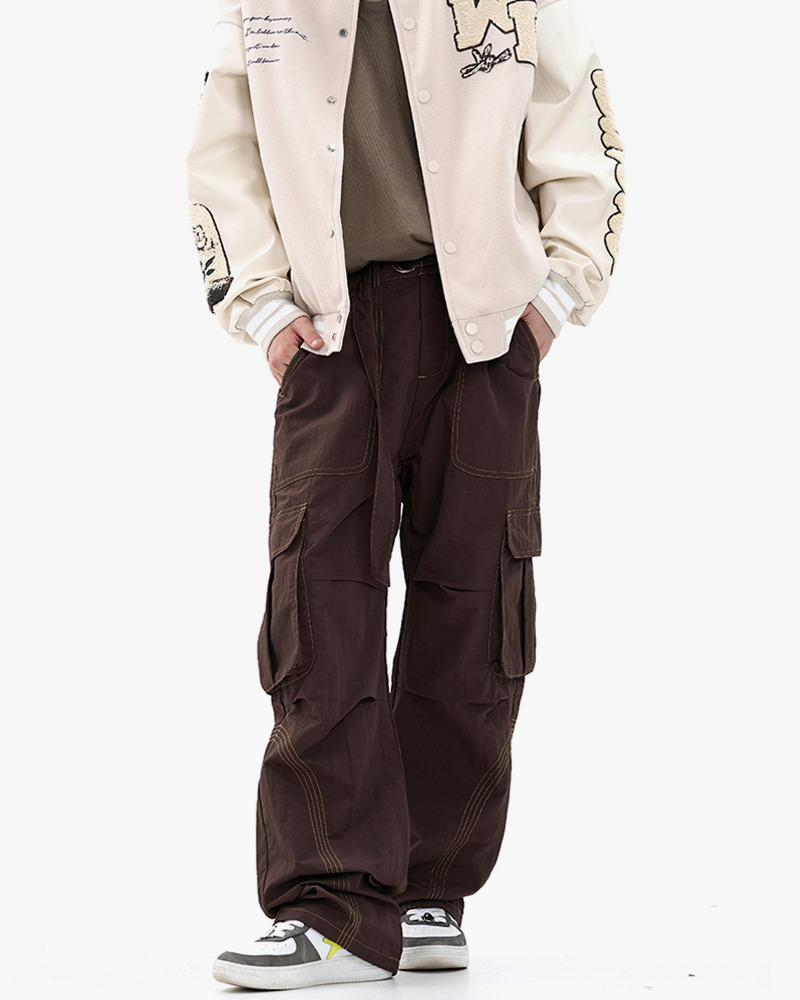 Y2K Grunge Contrast Stitch Jeans - 90S Retro Summer Outfit, Y2K Club & Party Fashion Y2K Grunge Contrast Stitch Jeans - 90S Retro Summer Outfit, Y2K Club & Party Fashion