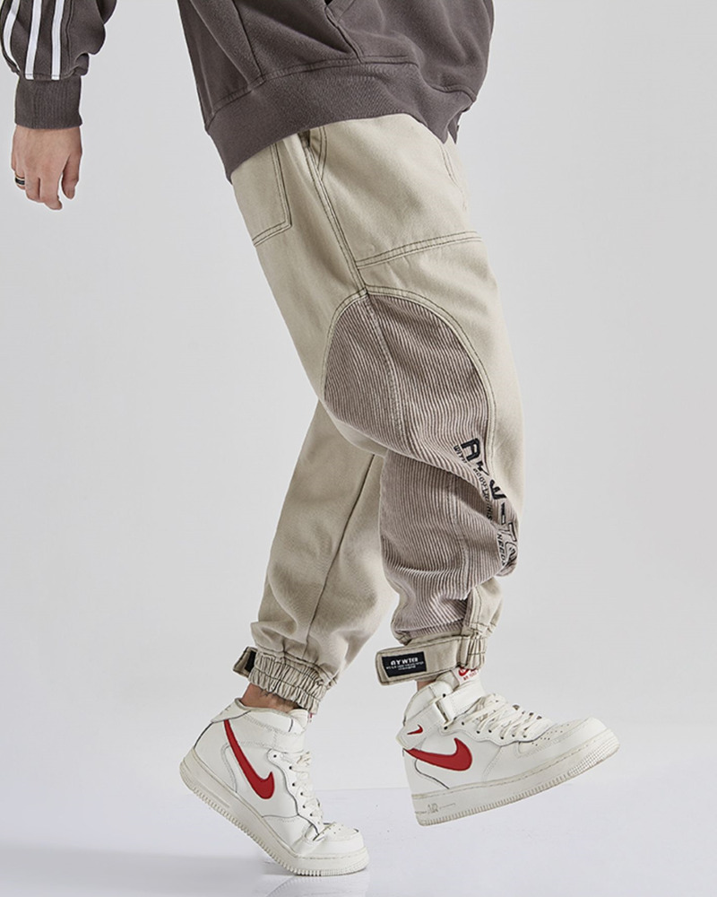 Y2K Grunge Corduroy Joggers - Retro 90S Fashion, Summer Outfits, And Pastel Goth Style Y2K Grunge Corduroy Joggers - Retro 90S Fashion, Summer Outfits, And Pastel Goth Style