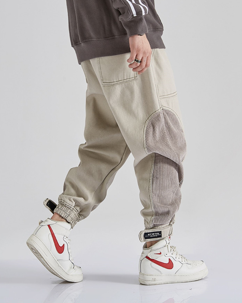 Y2K Grunge Corduroy Joggers - Retro 90S Fashion, Summer Outfits, And Pastel Goth Style Y2K Grunge Corduroy Joggers - Retro 90S Fashion, Summer Outfits, And Pastel Goth Style
