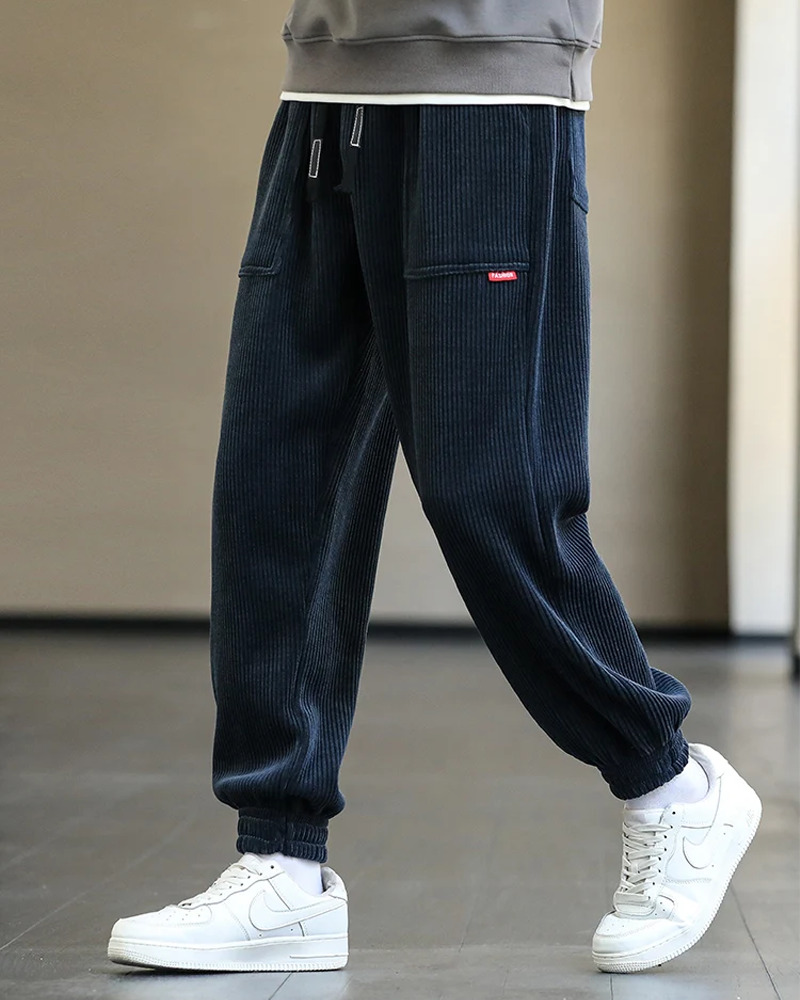 Y2K Grunge Corduroy Sweatpants - Retro 90S Fashion, Summer Outfits, And Pastel Goth Style