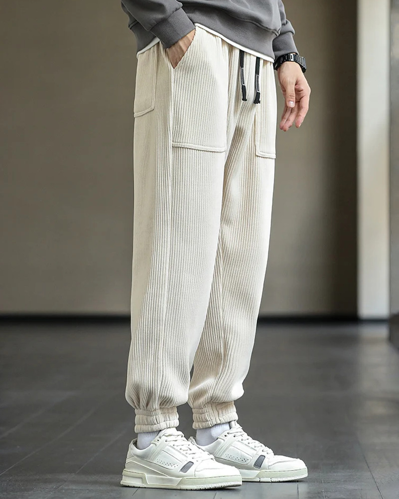 Y2K Grunge Corduroy Sweatpants - Retro 90S Fashion, Summer Outfits, And Pastel Goth Style