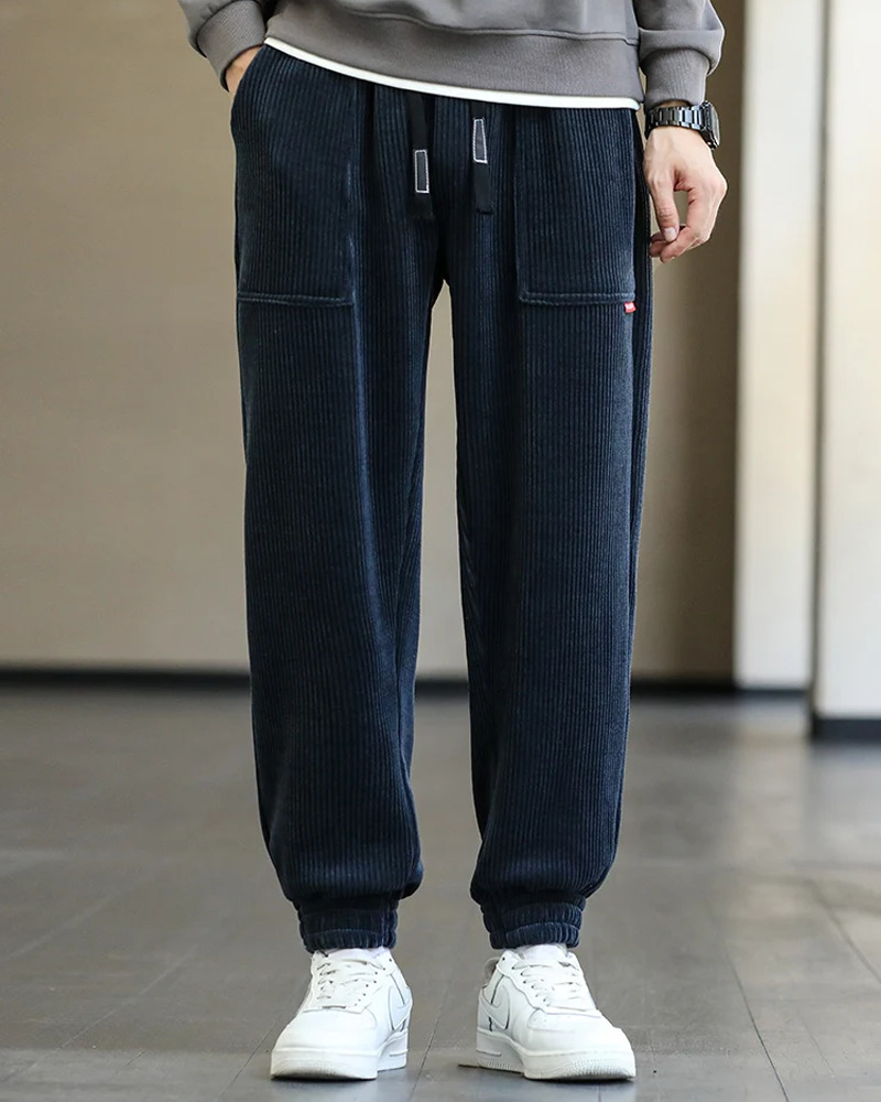 Y2K Grunge Corduroy Sweatpants - Retro 90S Fashion, Summer Outfits, And Pastel Goth Style