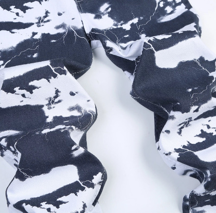 Y2K Grunge Denim Jeans - Retro 90S Hip Hop Style, Perfect For Y2K Summer And Party Outfits