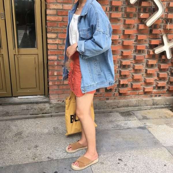 Y2K Grunge Denim Long Jacket - 90S Fashion, Retro Style, Y2K Summer Outfits, Y2K Club Outfits Y2K Grunge Denim Long Jacket - 90S Fashion, Retro Style, Y2K Summer Outfits, Y2K Club Outfits