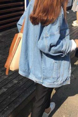 Y2K Grunge Denim Long Jacket - 90S Fashion, Retro Style, Y2K Summer Outfits, Y2K Club Outfits