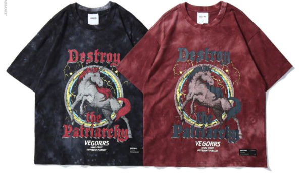 Y2K Grunge Destroy The Patriarchy Shirt - Retro 90S Fashion, Summer Y2K Outfits, Gothic Y2K Style