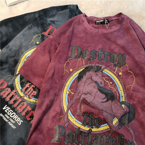 Y2K Grunge Destroy The Patriarchy Shirt - Retro 90S Fashion, Summer Y2K Outfits, Gothic Y2K Style