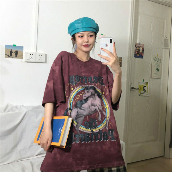 Y2K Grunge Destroy The Patriarchy Shirt - Retro 90S Fashion, Summer Y2K Outfits, Gothic Y2K Style Y2K Grunge Destroy The Patriarchy Shirt - Retro 90S Fashion, Summer Y2K Outfits, Gothic Y2K Style