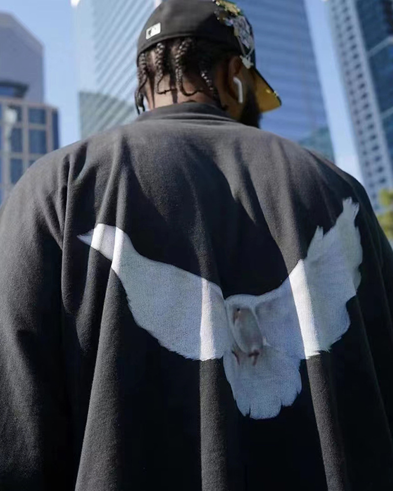 Y2K Grunge Dove Shirt - Retro 90S Summer Outfit, Pastel Goth, Y2K Club & Party Fashion