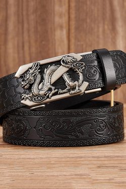 Y2K Grunge Dragon Belt - Retro 90S Fashion, Gothic Y2K, Pastel Goth, Y2K Party Outfit