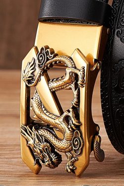 Y2K Grunge Dragon Belt - Retro 90S Fashion, Gothic Y2K, Pastel Goth, Y2K Party Outfit