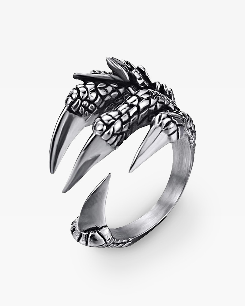Y2K Grunge Dragon Claw Ring - Retro 90S Fashion, Gothic Y2K, Popstar & Party Outfits Accessory Y2K Grunge Dragon Claw Ring - Retro 90S Fashion, Gothic Y2K, Popstar & Party Outfits Accessory