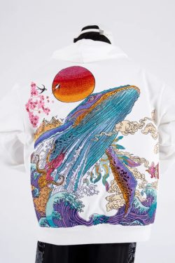 Y2K Grunge Embroidered Japanese Hoodie - Retro 90S Fashion, Summer Outfits, And Clubwear