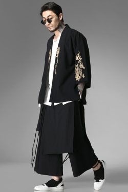 Y2K Grunge Embroidered Kimono Cardigan - Retro 90S Summer Outfit, Pastel Goth Style