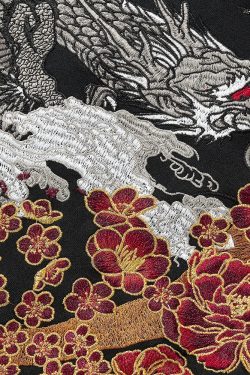 Y2K Grunge Embroidered Zip Up Jacket - 90S Fashion, Retro Style, Summer Y2K Outfits