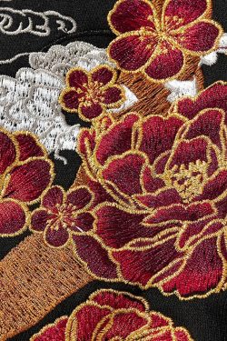 Y2K Grunge Embroidered Zip Up Jacket - 90S Fashion, Retro Style, Summer Y2K Outfits