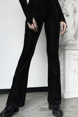 Y2K Grunge Flare Pants - Retro 90S Fashion, Summer Outfits, And Pastel Goth Style