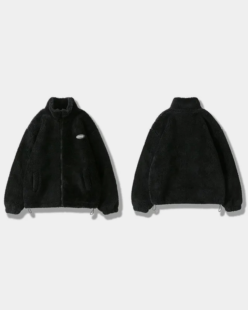 Y2K Grunge Fluffy Fleece Jacket - Retro 90S Fashion, Summer Outfits, And Pastel Goth Style Y2K Grunge Fluffy Fleece Jacket - Retro 90S Fashion, Summer Outfits, And Pastel Goth Style