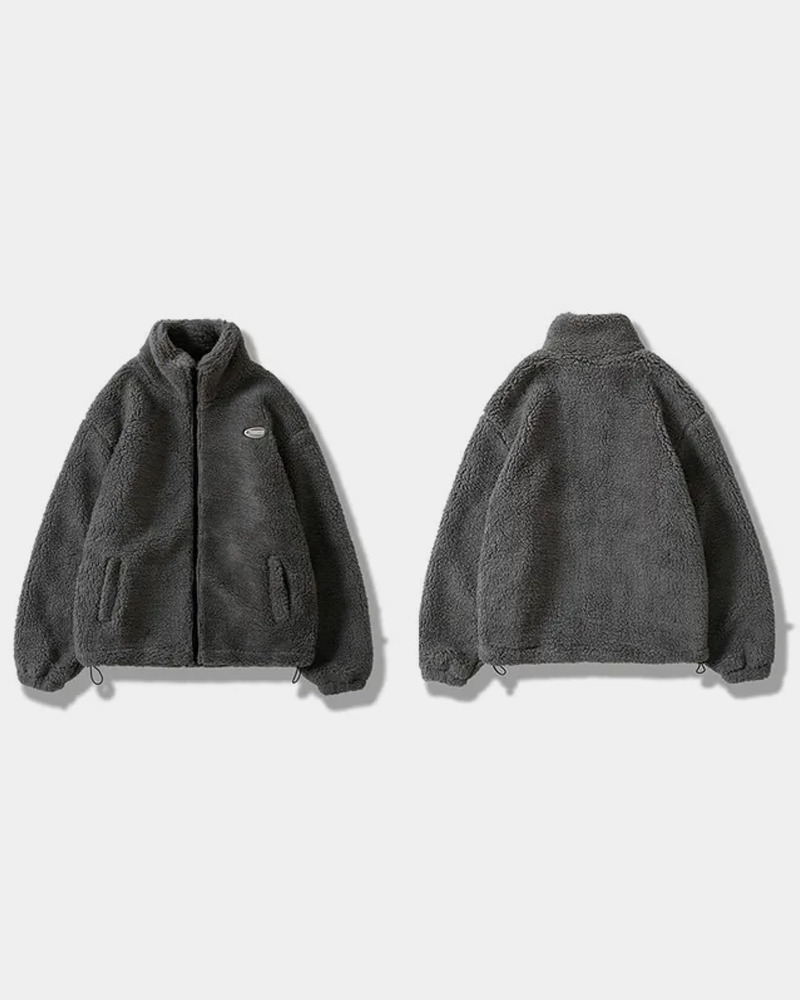 Y2K Grunge Fluffy Fleece Jacket - Retro 90S Fashion, Summer Outfits, And Pastel Goth Style Y2K Grunge Fluffy Fleece Jacket - Retro 90S Fashion, Summer Outfits, And Pastel Goth Style