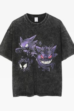 Y2K Grunge Gengar Shirt - Retro 90S Fashion, Summer Outfits, And Pastel Goth Style