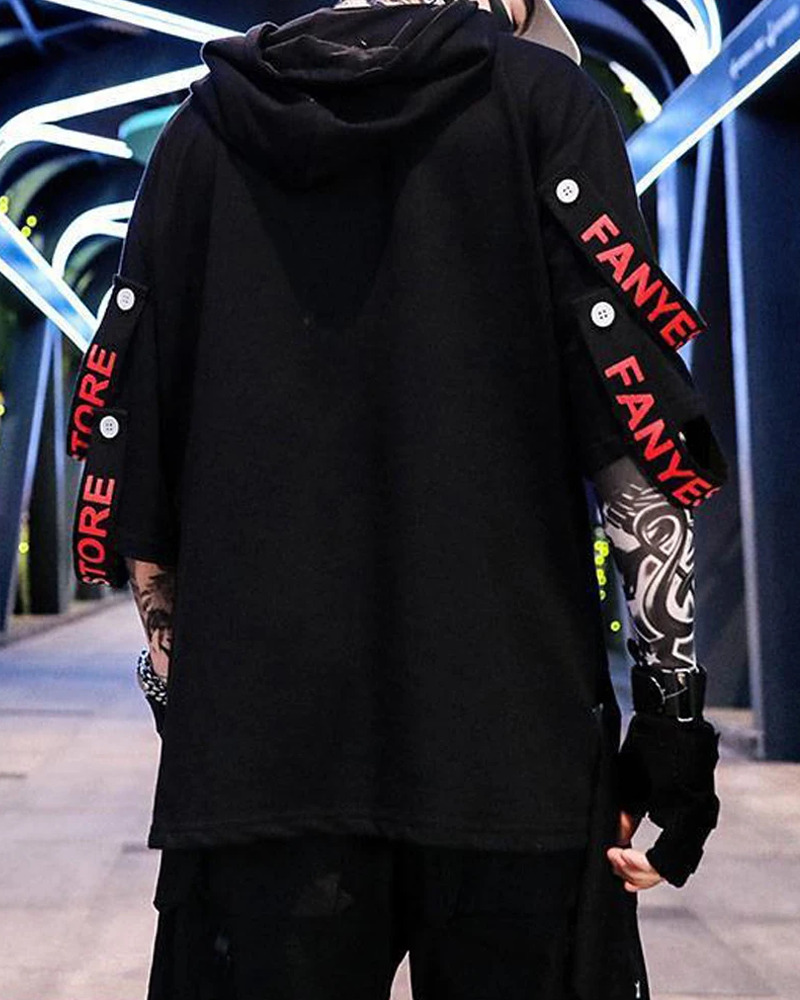 Y2K Grunge Goth Hoodie For Men - Retro 90S Fashion, Dark Y2K Style, Perfect For Y2K Outfits Y2K Grunge Goth Hoodie For Men - Retro 90S Fashion, Dark Y2K Style, Perfect For Y2K Outfits