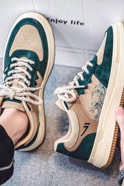 Y2K Grunge Great Wave Off Kanagawa Shoes - Retro 90S Fashion, Summer Y2K Outfits, Popstar Style