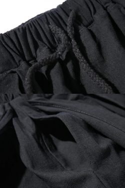 Y2K Grunge Hakama Pants - Retro 90S Fashion, Summer Y2K Outfits, Gothic Y2K Style