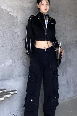 Y2K Grunge Hazel Cargo Pants - 90S Retro Summer Outfit, Y2K Fashion, Pastel Goth Style