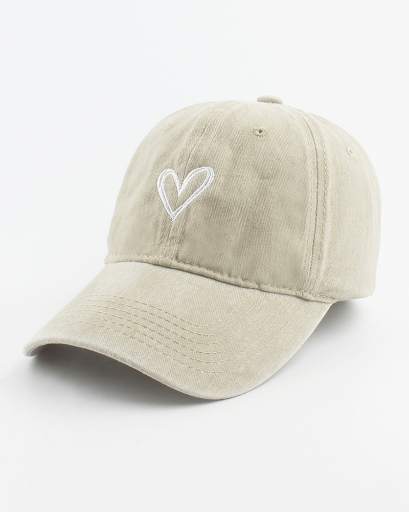 Y2K Grunge Heart Baseball Cap - Retro 90S Fashion, Summer Y2K Outfits, Pastel Goth Style Y2K Grunge Heart Baseball Cap - Retro 90S Fashion, Summer Y2K Outfits, Pastel Goth Style