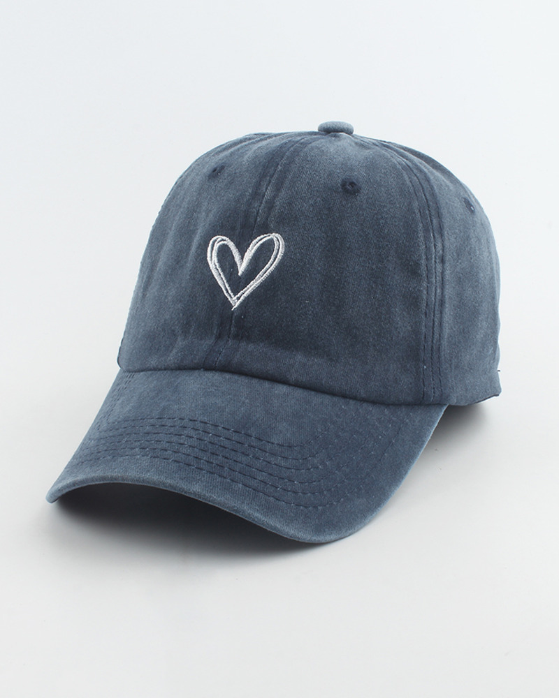 Y2K Grunge Heart Baseball Cap - Retro 90S Fashion, Summer Y2K Outfits, Pastel Goth Style Y2K Grunge Heart Baseball Cap - Retro 90S Fashion, Summer Y2K Outfits, Pastel Goth Style