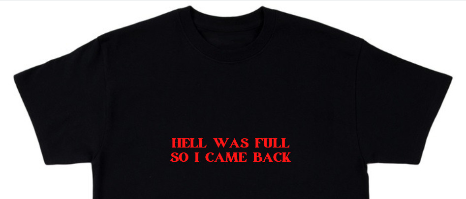 Y2K Grunge Hell Was Full Shirt - 90S Retro, Gothic, Summer & Party Outfits For Women Y2K Grunge Hell Was Full Shirt - 90S Retro, Gothic, Summer & Party Outfits For Women