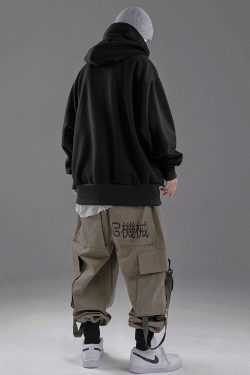 Y2K Grunge High Collar Hoodie - Retro 90S Fashion, Summer Outfits, And Pastel Goth Style