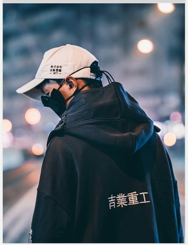 Y2K Grunge High Neck Fish Mouth Hoodie - 90S Fashion, Retro Style, Y2K Summer Outfits Y2K Grunge High Neck Fish Mouth Hoodie - 90S Fashion, Retro Style, Y2K Summer Outfits