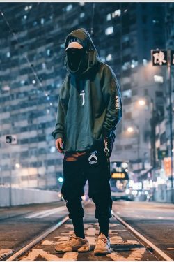 Y2K Grunge High Neck Fish Mouth Hoodie - 90S Fashion, Retro Style, Y2K Summer Outfits