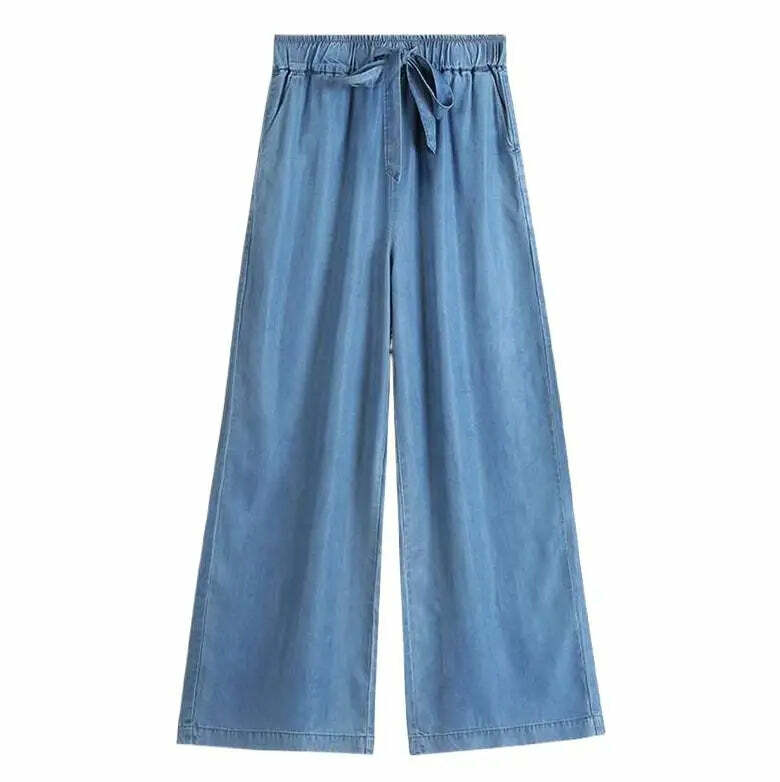 Y2K Grunge High Waist Wide Leg Jeans - Vintage 90S Style Plus Size Denim Pants 6Xl 7Xl Y2K Grunge High Waist Wide Leg Jeans - Vintage 90S Style Plus Size Denim Pants 6Xl 7Xl