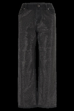 Y2K Grunge High Waist Wide Leg Rhinestone Jeans - Retro 90S Baggy Pants For Women