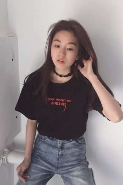 Y2K Grunge I Think About You Sometimes Shirt - Retro 90S Fashion, Summer Y2K Outfits