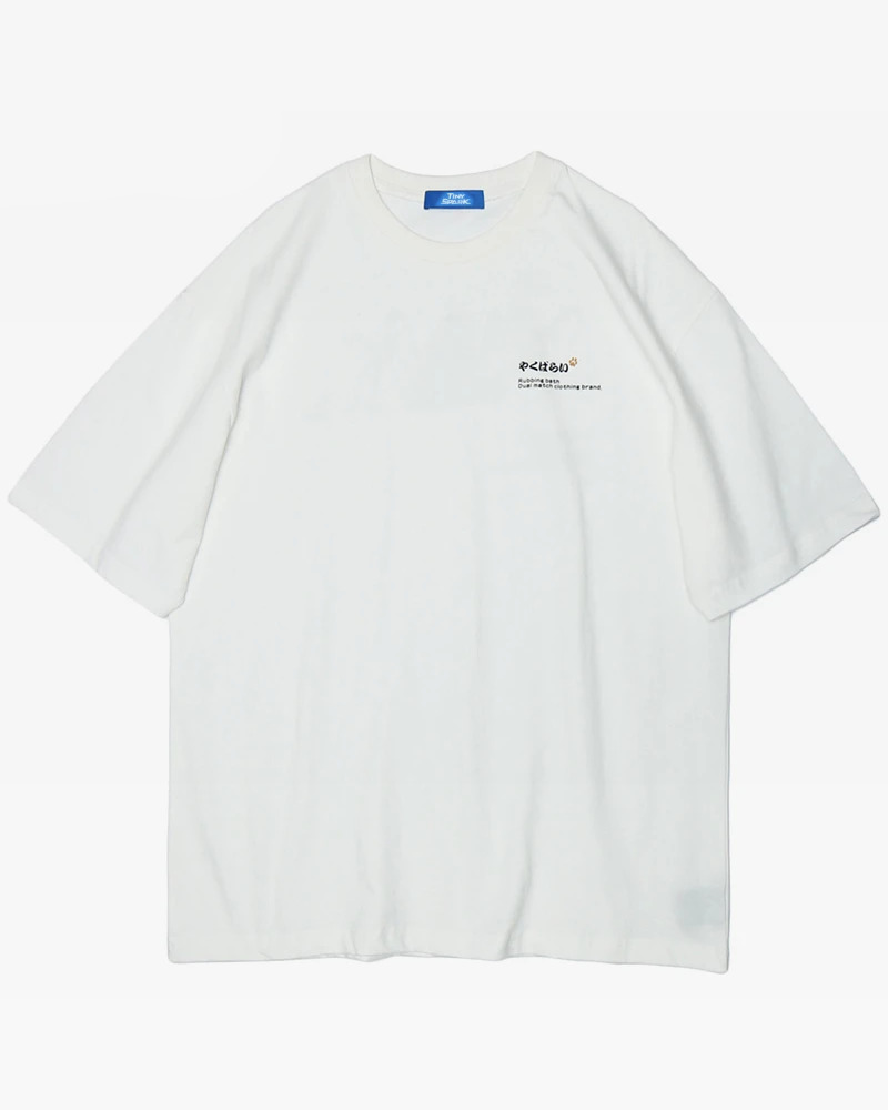 Y2K Grunge Japanese Cat T-Shirt - Retro 90S Summer Outfit, Pastel Goth, Y2K Fashion