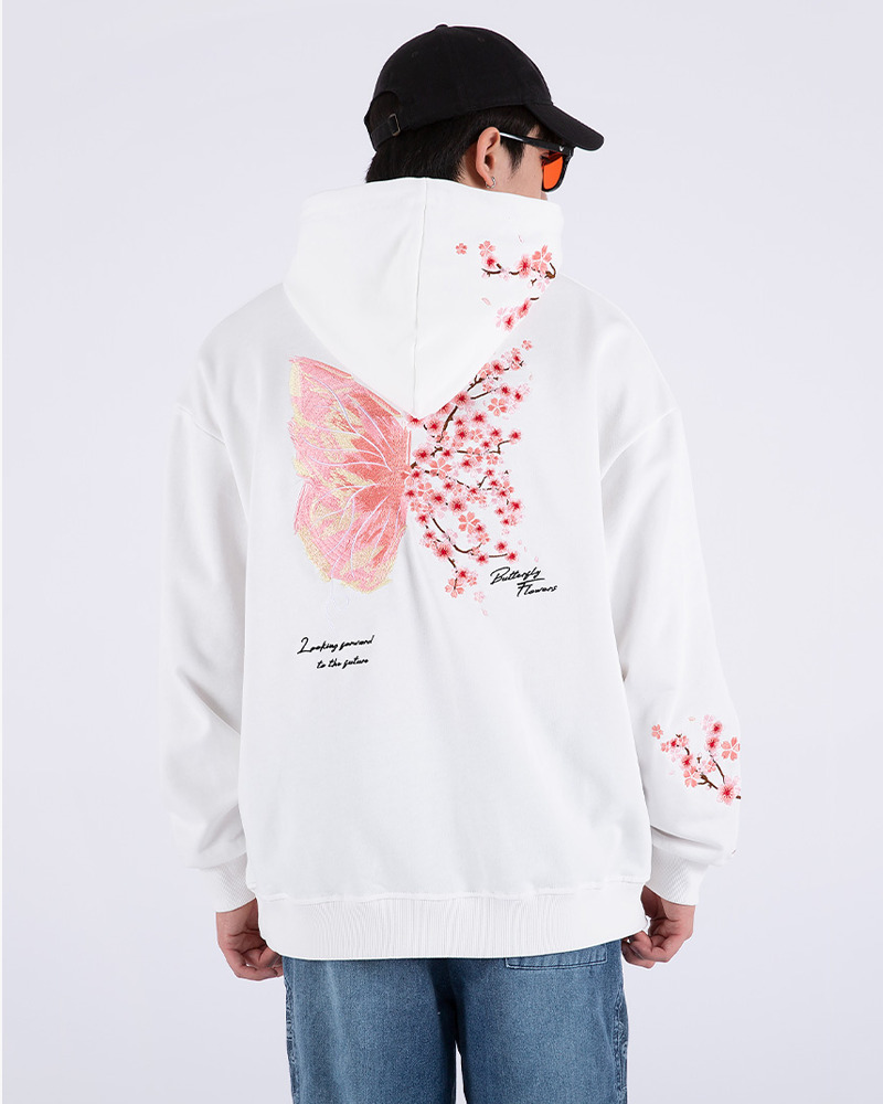 Y2K Grunge Japanese Cherry Blossom Hoodie - Retro 90S Fashion, Summer Y2K Outfits Y2K Grunge Japanese Cherry Blossom Hoodie - Retro 90S Fashion, Summer Y2K Outfits