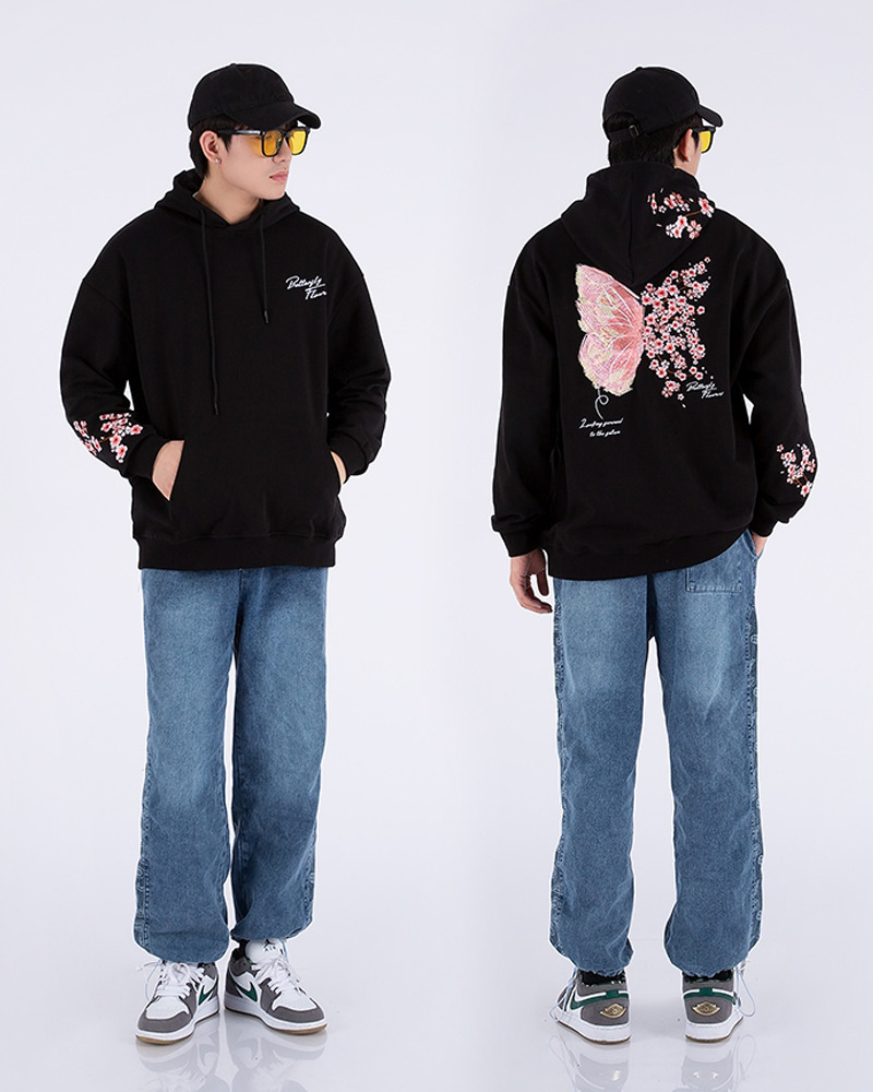 Y2K Grunge Japanese Cherry Blossom Hoodie - Retro 90S Fashion, Summer Y2K Outfits Y2K Grunge Japanese Cherry Blossom Hoodie - Retro 90S Fashion, Summer Y2K Outfits